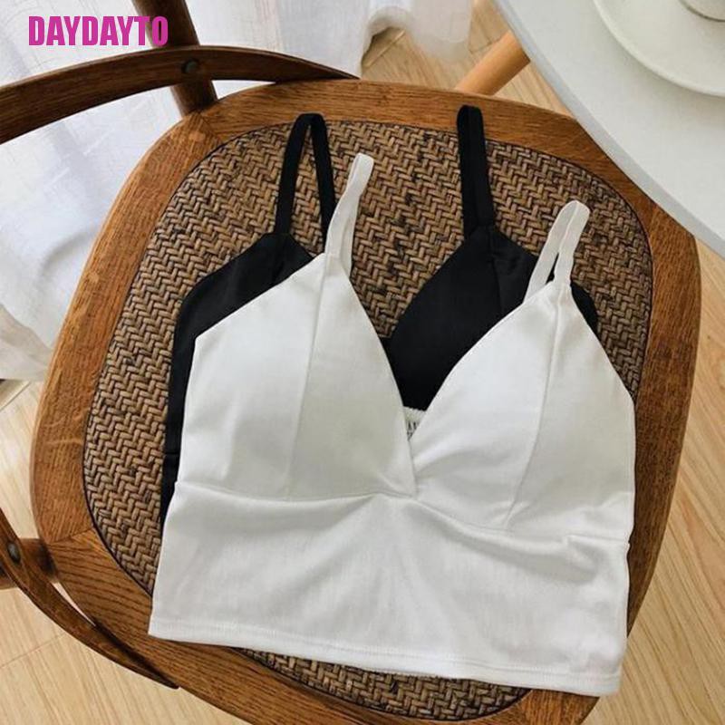 Áo Thun Lửng Hai Dây Gợi Cảm Dành Cho Nữ