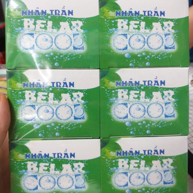 BỘT SỦI THANH NHIỆT NHÂN TRẦN BELAR COOL  (HỘP 10 GÓI SỦI) combo 2 hộp