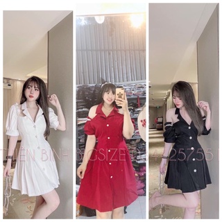 Bigsize 60-95kg)ĐẦM VEST KHOÉT VAI