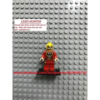 Minifigures mô hình nhân vật iron Fist đỏ
