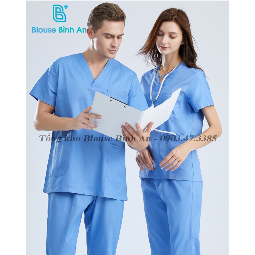 Quần Blouse bán lẻ, quần bóc túi theo bộ, hàng phổ thông - Blouse Bình An