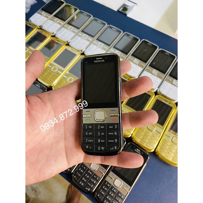 ĐIỆN THOẠI NOKIA C5-00 Chính hãng [ Khuyễn mãi  ] - Bảo hành 12 Tháng - Nokia C2-01 - Phụ Kiện : Máy , Sạc, Pin | BigBuy360 - bigbuy360.vn