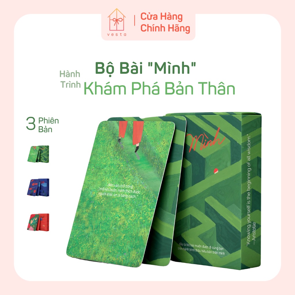 Bộ bài thẻ Mình, bộ bài khám phá bản thân So Much Closer | bài thử thách card game 3 phiên bản