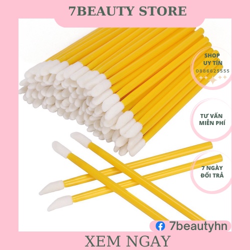 [Combo 5gói]Tăm bông Chà Mực Phun Xăm