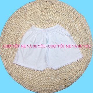 Combo 10 Quần Cotton Cho Bé Sơ Sinh Mỏng Mát ( 5 quần ngắn,5 quần dài)