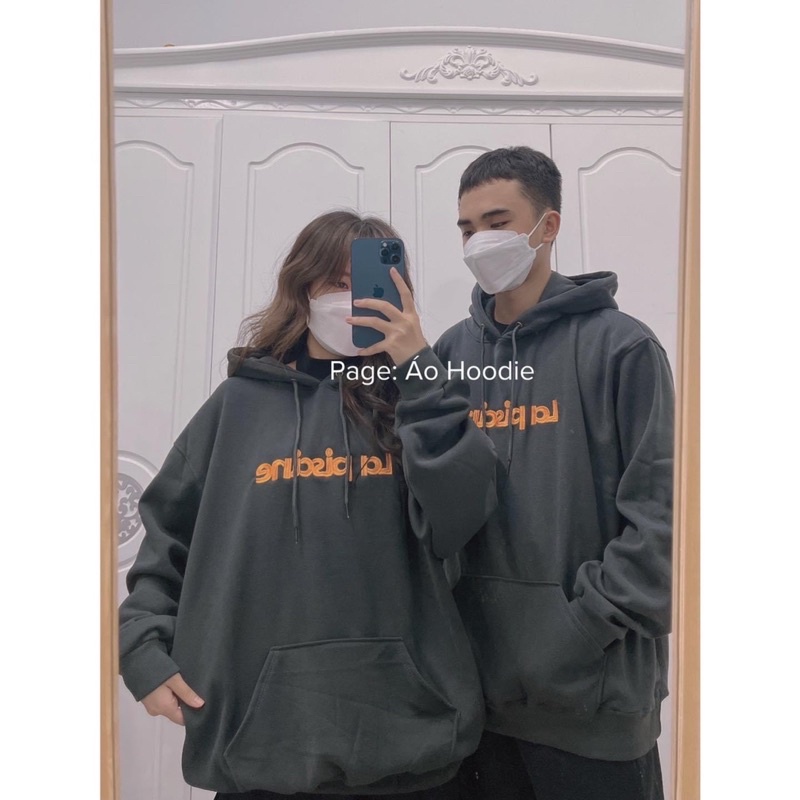 Áo hoodie La Pis nỉ mũ 2 lớp TTA987