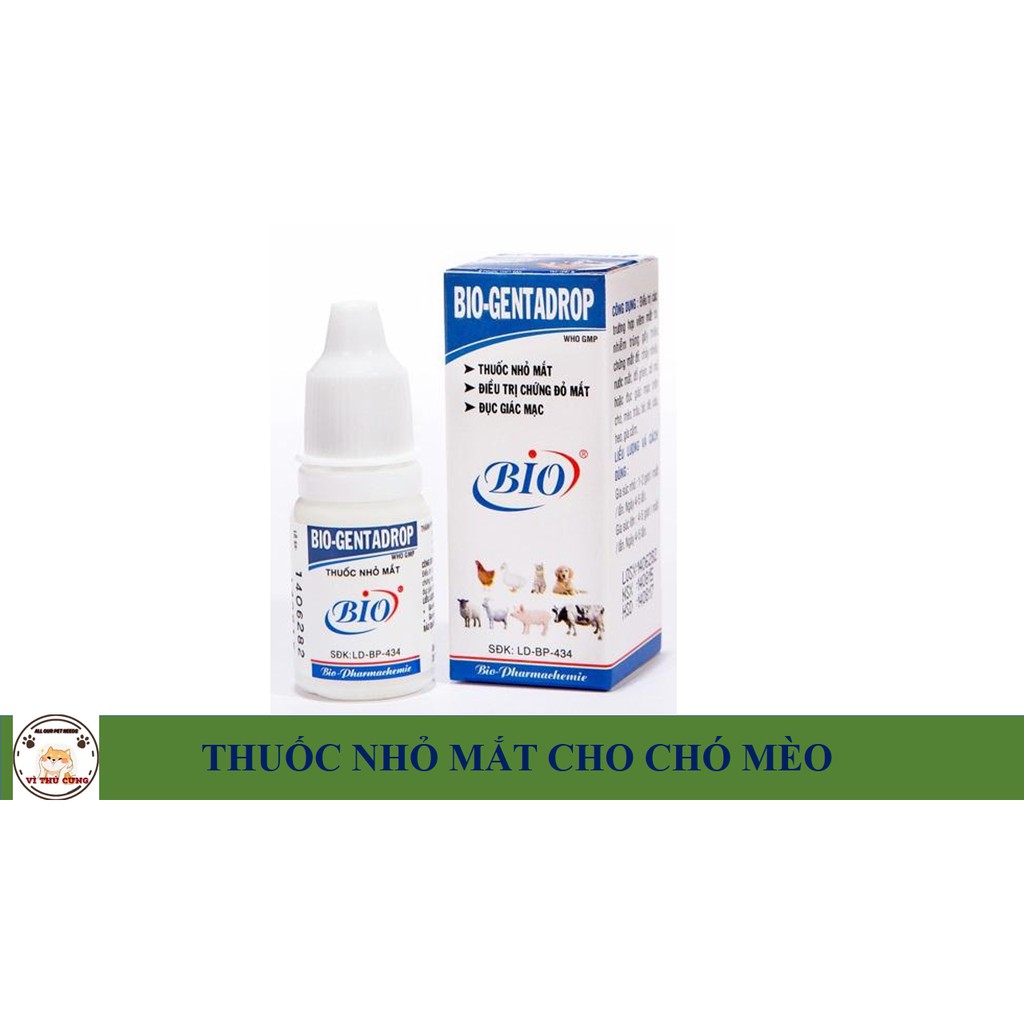 Thuốc nhỏ mắt Bio genta drop