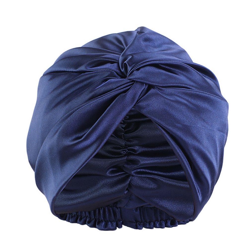 1 Mũ Trùm Đầu Bằng Satin Co Giãn Cho Tóc Xoăn