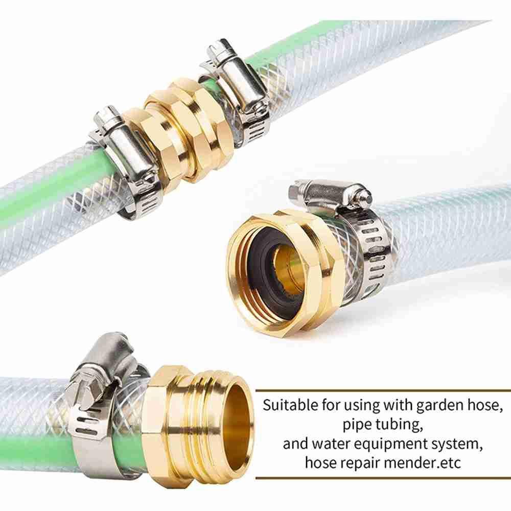 GOGOUP Đầu Nối Ống Nước Tưới Cây Bằng Đồng Chất Lượng Cao