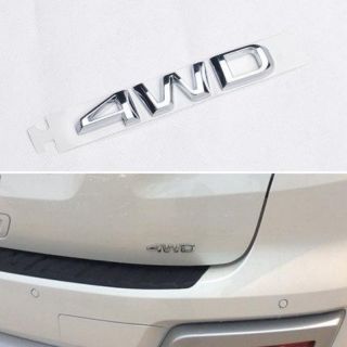 Logo 4WD dán cốp sau Ford Everest