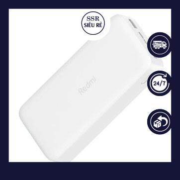 [Mã 44ELSALE2 giảm 7% đơn 300K] Pin dự phòng Xiaomi Redmi 20000mah hàng chính hãng (PD260350)