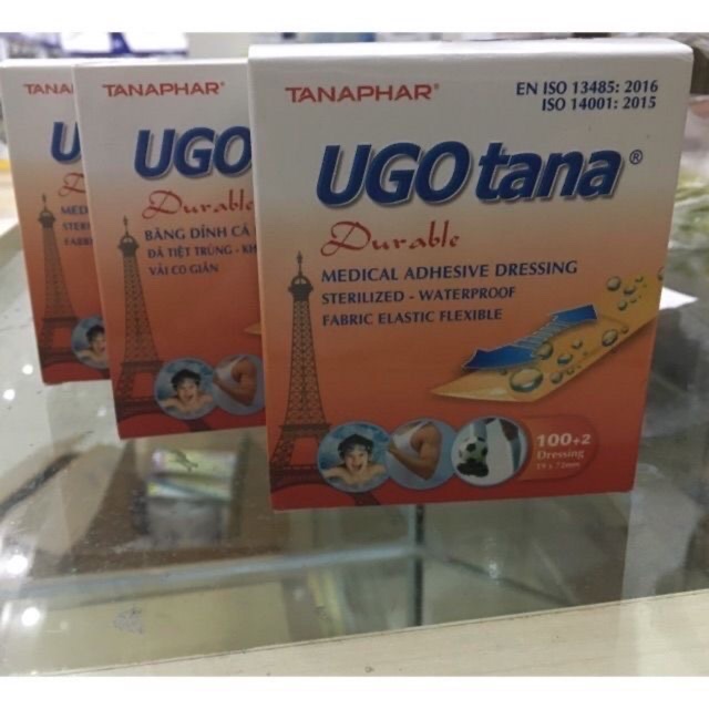 Băng Keo Cá Nhân Ugo Tana hộp 102 miếng