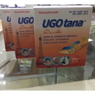 Băng Keo Cá Nhân Ugo Tana hộp 102 miếng