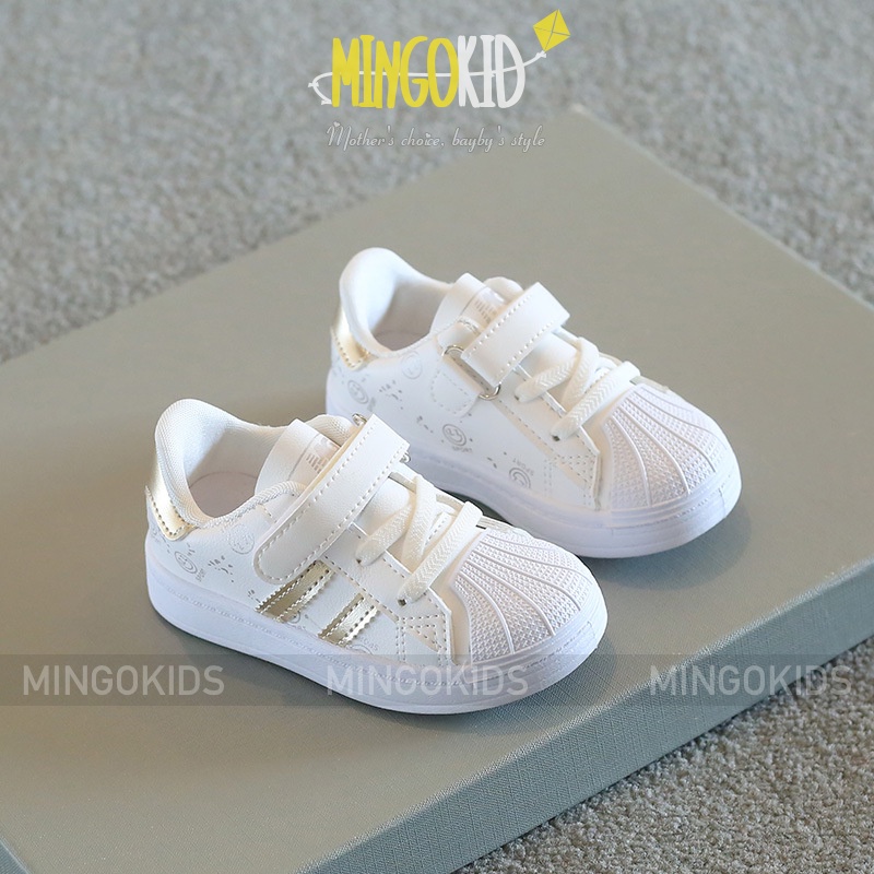Giày thể thao cho bé trai bé gái Unisex MG-G18 Họa tiết Vàng