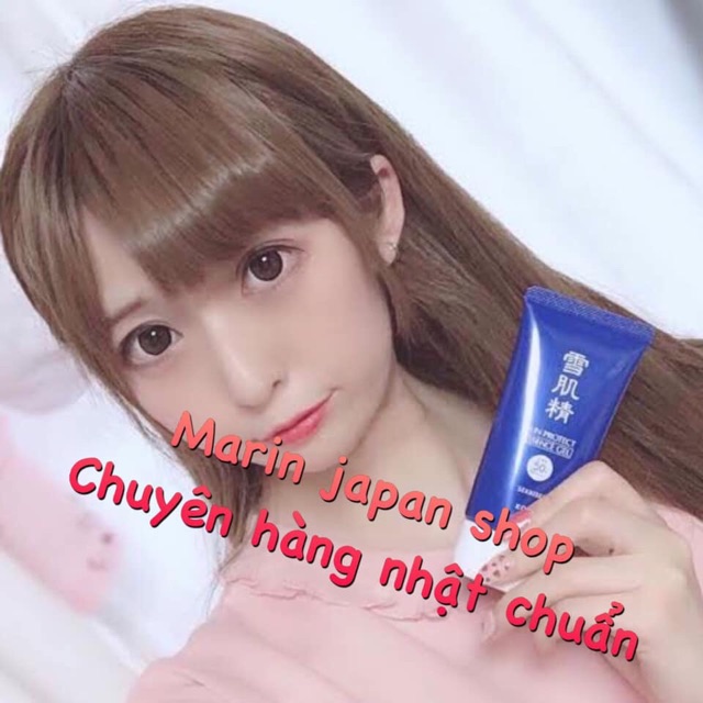 (Có video mua hàng)Chống nắng KOSE sekkisei MILK và KOSE GEL Nhật Bản