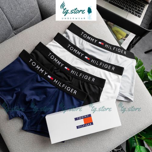 Quần Sịp Nam Boxer Thun Lạnh Cao Cấp Xuất Khẩu TMCĐ-01, Quần Boxer Nam Cao Cấp Co Giãn 4 Chiều Cực Thoáng Khí.