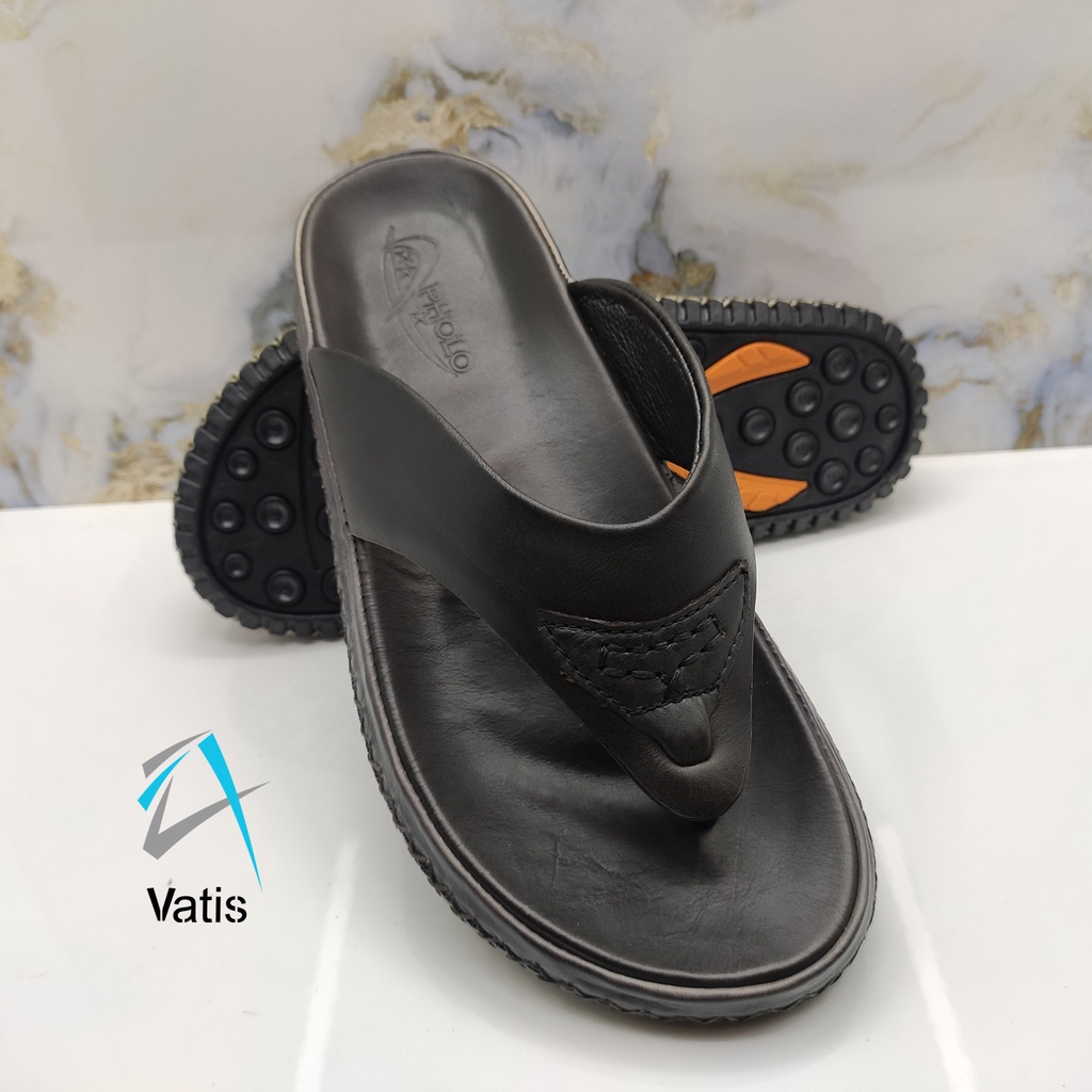 DÉP KẸP NAM DA BÒ CAO CẤP VATIS VA2013