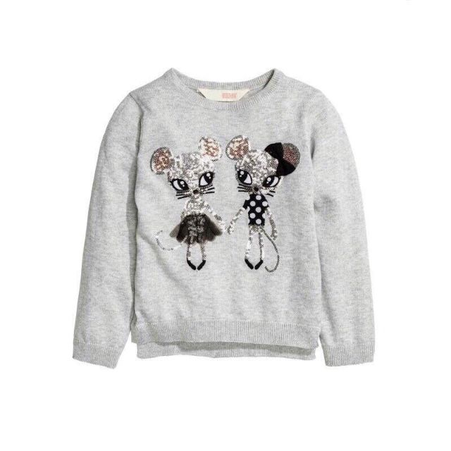 Áo len H&M girl