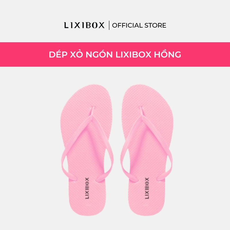 Dép Xỏ Ngón Lixibox Màu Hồng