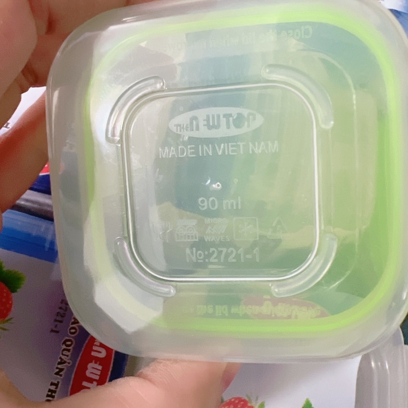 Hộp Trữ Đông Chia Đồ Ăn Dặm Có Nắp chống trào đổ 60ml -150ml Bảo Quản Đồ Ăn Dặm Cho Bé giao màu ngẫu nhiên