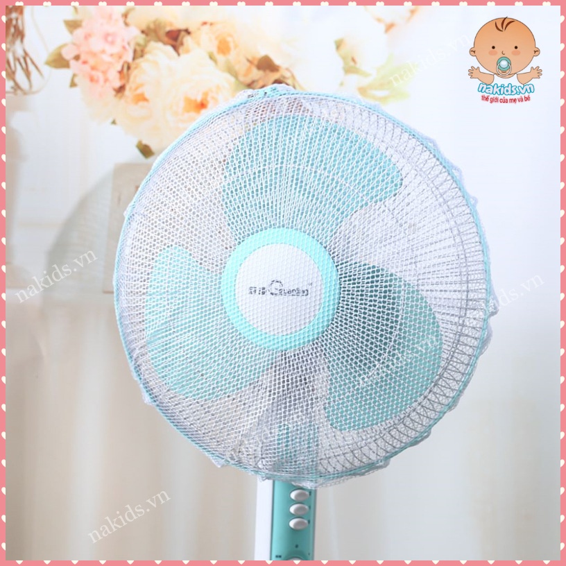 Lưới Vải Bọc Lồng Quạt An Toàn Cho Bé Đường Kính 40cm