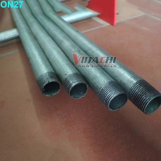 Ống nước tiện ren phi 27 - 1 mét - hỗ trợ tiện ren 1 đầu
