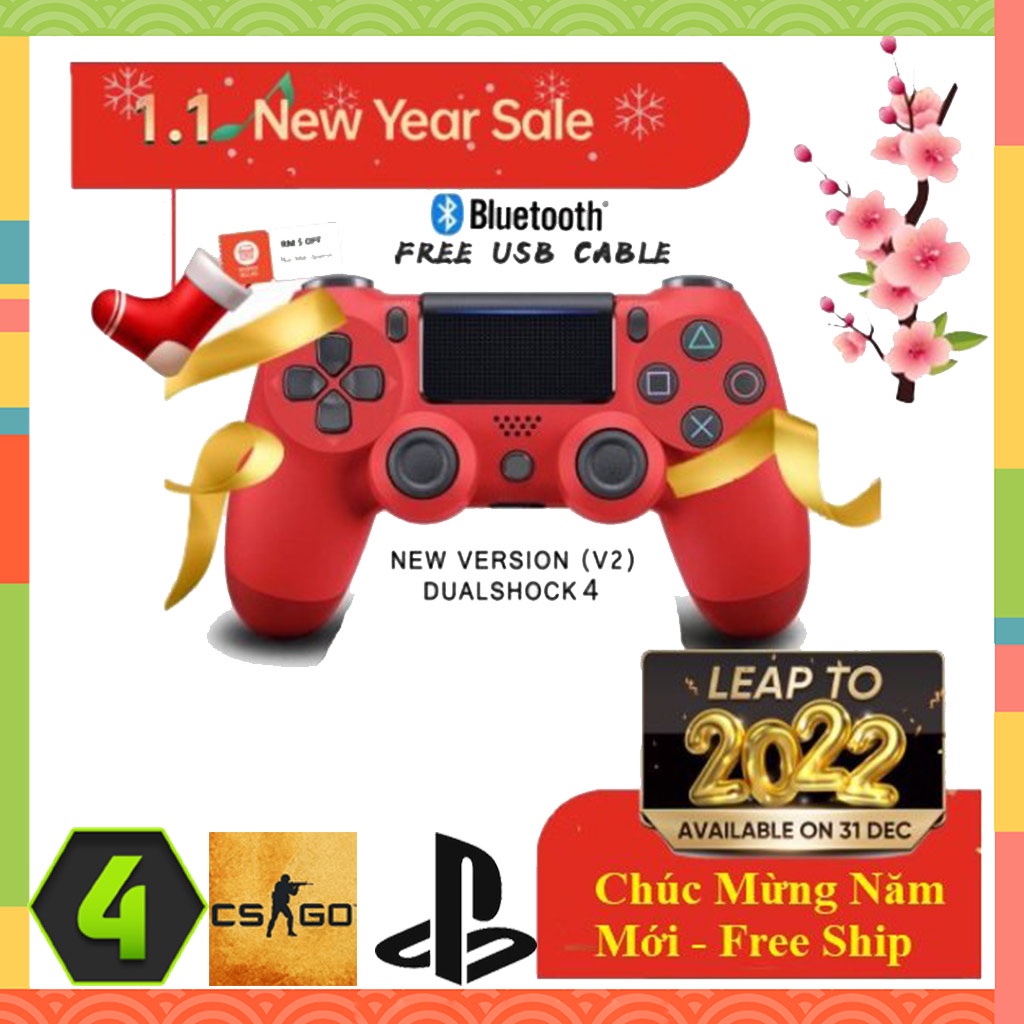 ✅Double sock✅Tay cầm chơi game không dây bluetooth cho PC, điện thoại giá rẻ hỗ trợ rung chơi cực chất FO3/ FO4.
