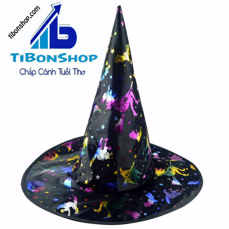 Trang Phục hóa Trang halloween-Nón Phù Thủy 06