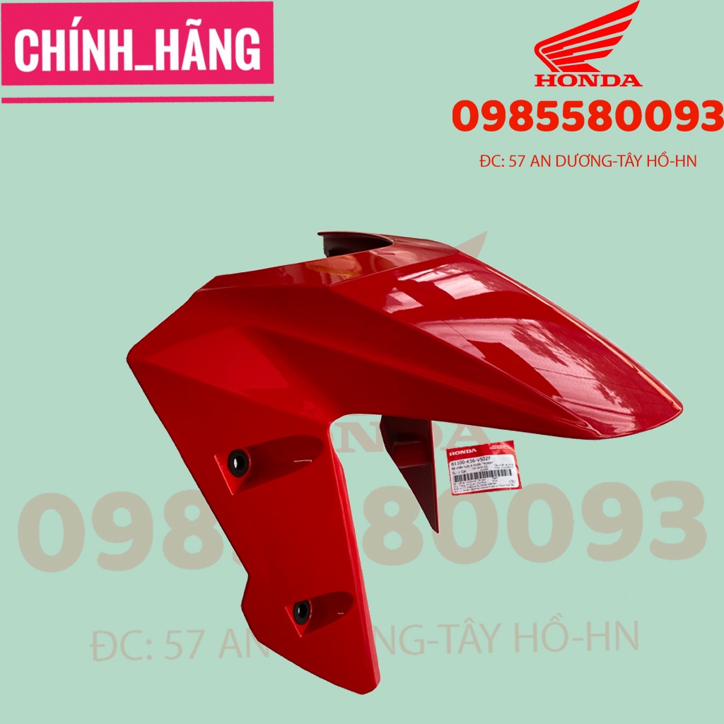 Bộ dè, bộ chắn bùn trước winner x màu đỏ tươi