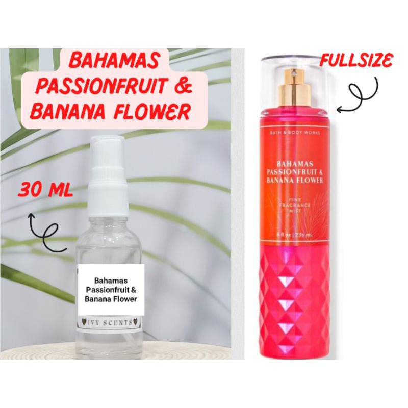 XỊT THƠM PASSIONFRUIT AND BANANA FLOWER BATH AND BODYWORKS
