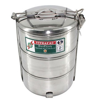 Camen inox 3 ngăn ( 14cm)