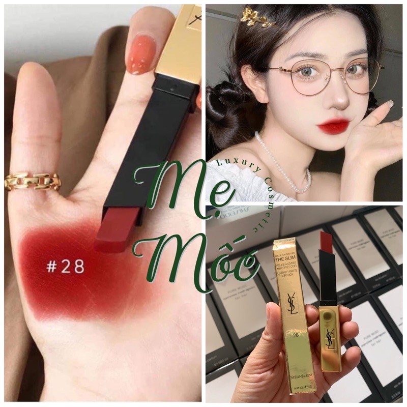 Son YSL Rouge Pur Couture The Slim 28 ( bill đầy đủ )