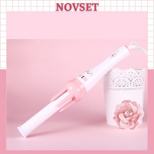 Máy uốn tóc xoăn VIVID &amp; VOGUE NOVSET Máy Làm tóc xoăn tự động Hàng chính hãng bảo hành 1 năm [ TẶNG KÈM GƯƠNG CAO CẤP ]