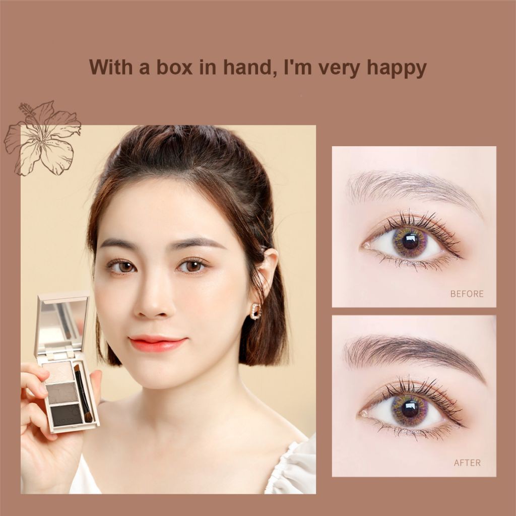 (Hàng Mới Về) Phấn Trang Điểm Lông Mày Không Nhòe Tiện Dụng Chất Lượng Cao | BigBuy360 - bigbuy360.vn