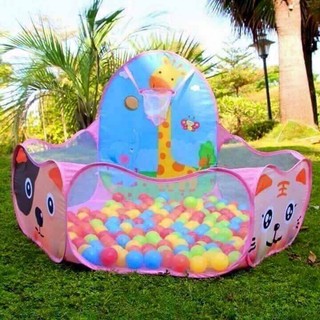 Nhà bóng kèm 100 quả bóng cho bé