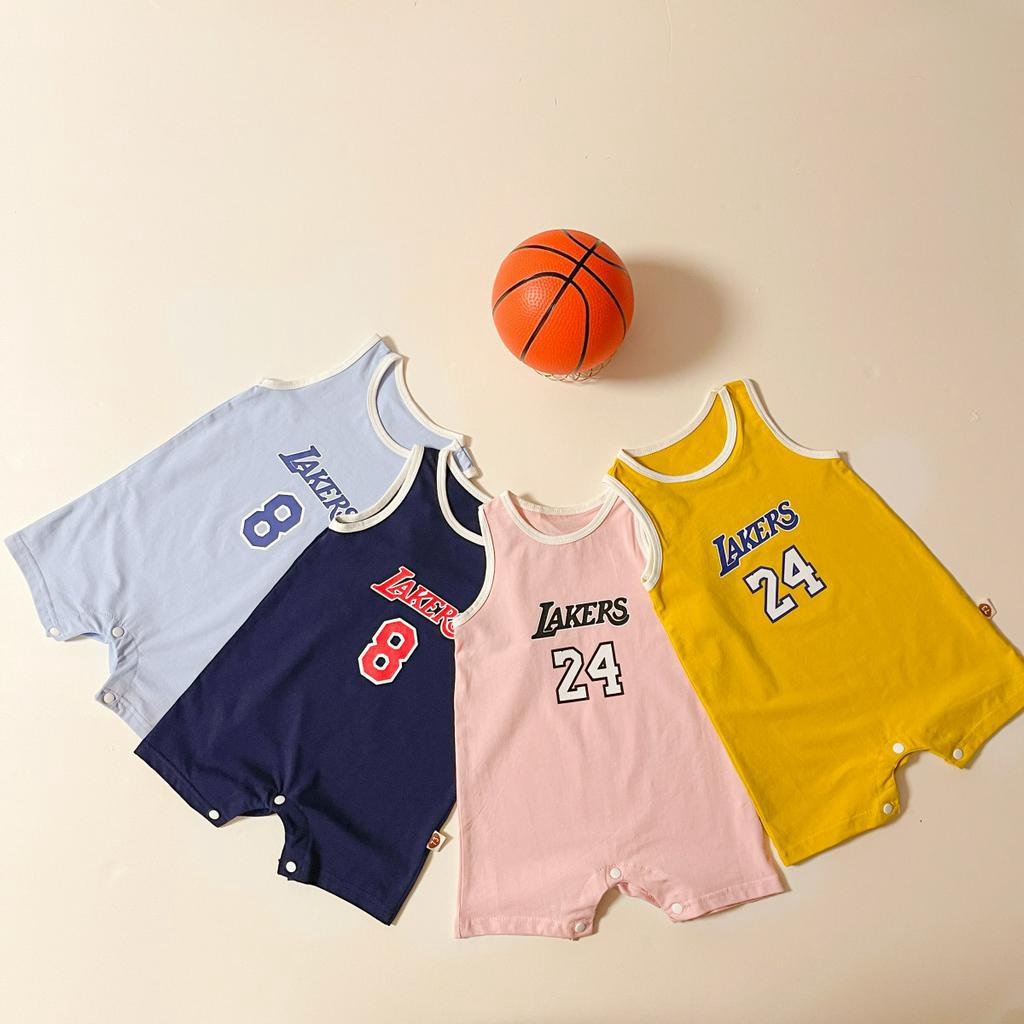 Bộ Quần Yếm Cotton Dễ Thương Cho Trẻ Sơ Sinh