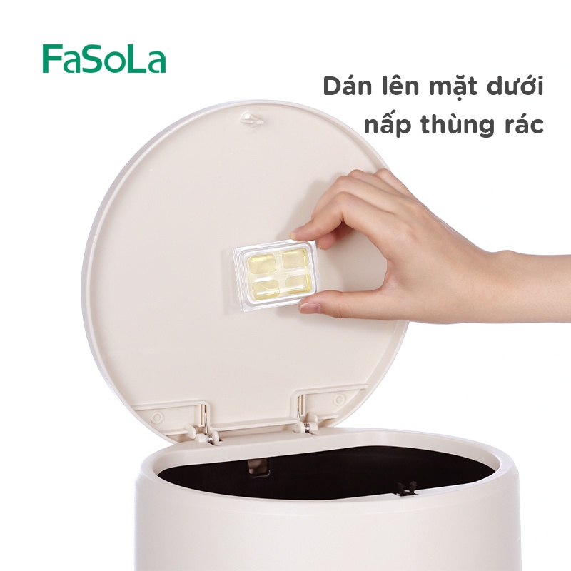 Gel khử mùi thùng rác (bộ 4 cái) FASOLA FSLJY-353