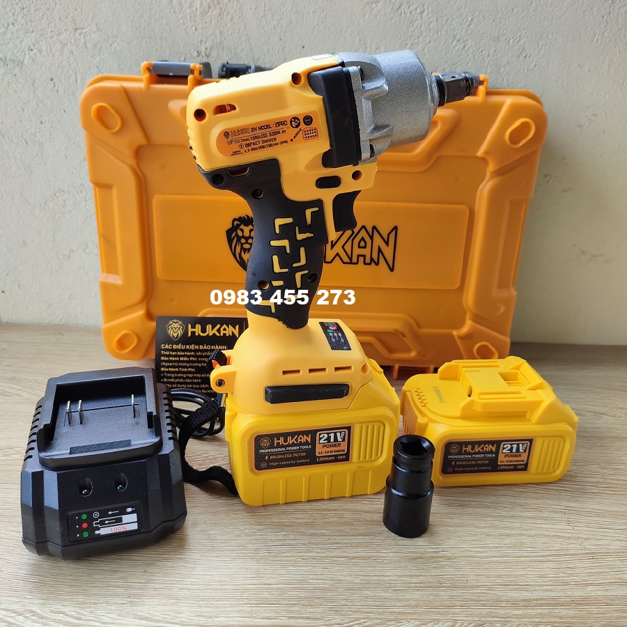 Bulong Hukan X1 Pro pin 15cell, động cơ không chổi than, bảo hành 12 tháng