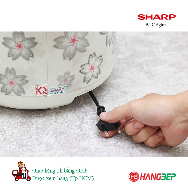 Nồi cơm điện Sharp 1.8 lít KS-N181ETV/KS-N182ETV/KS-N192ETV - Mới 100%, Chính hãng Sharp,sản xuất Thái Lan