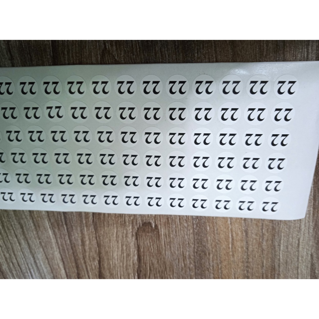 150 Số quần áo giầy dép từ 51-100 size 1cm