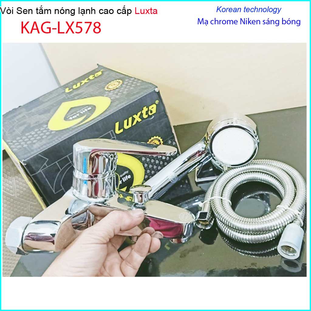 Bộ vòi sen nóng lạnh Luxta KAG-LX578, khuyến mãi 40% trọn bộ vòi sen nóng lạnh