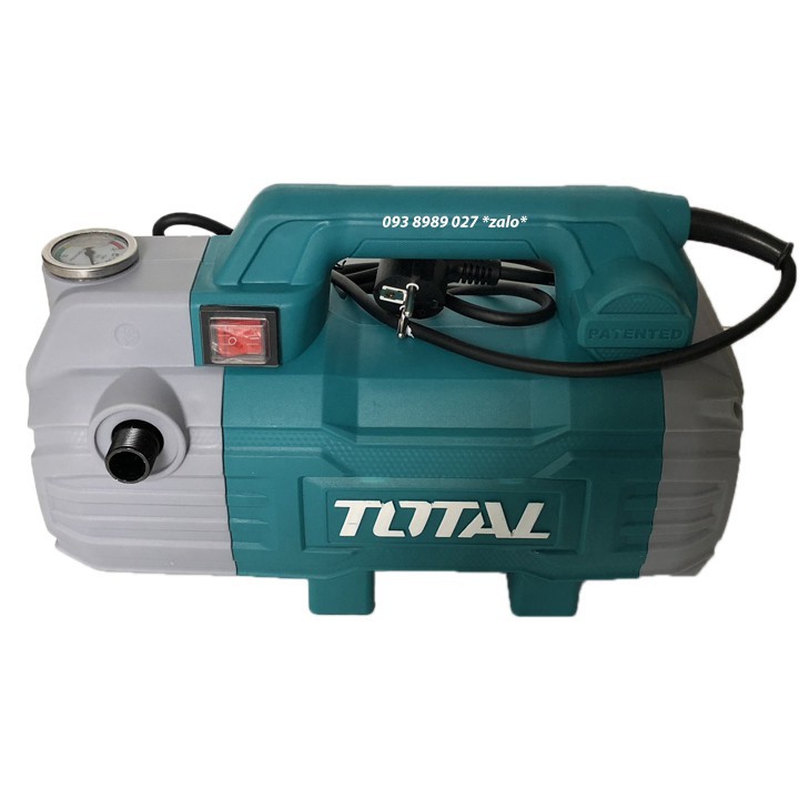 MÁY XỊT RỮA XE ÁP LỰC CAO TOTAL 1500W ( MOTOR TỪ ) TGT11236