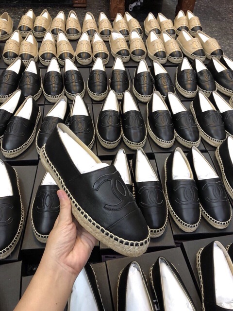 Slipon đế cói sịn