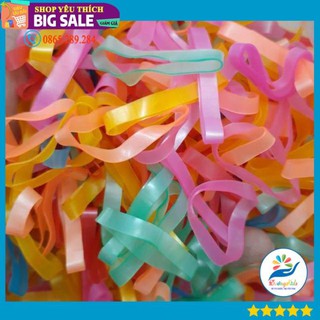 [Giảm giá] Gói 100g chun buộc tóc cho bé