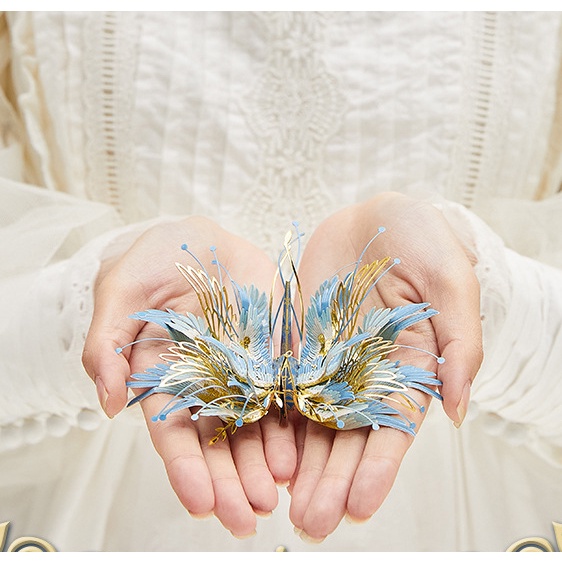 Mô Hình Lắp Ghép 3D Kim Loại bộ hạc cung hoàng đạo