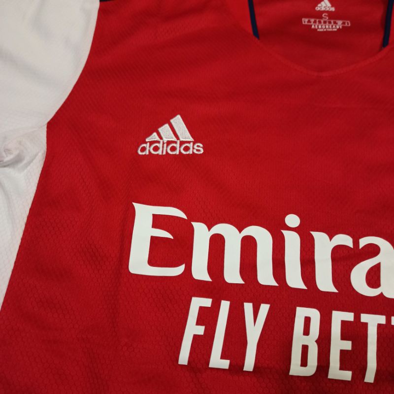 Áo Thun Bóng Đá Arsenal Home 2021 2022 Chất Lượng Cao