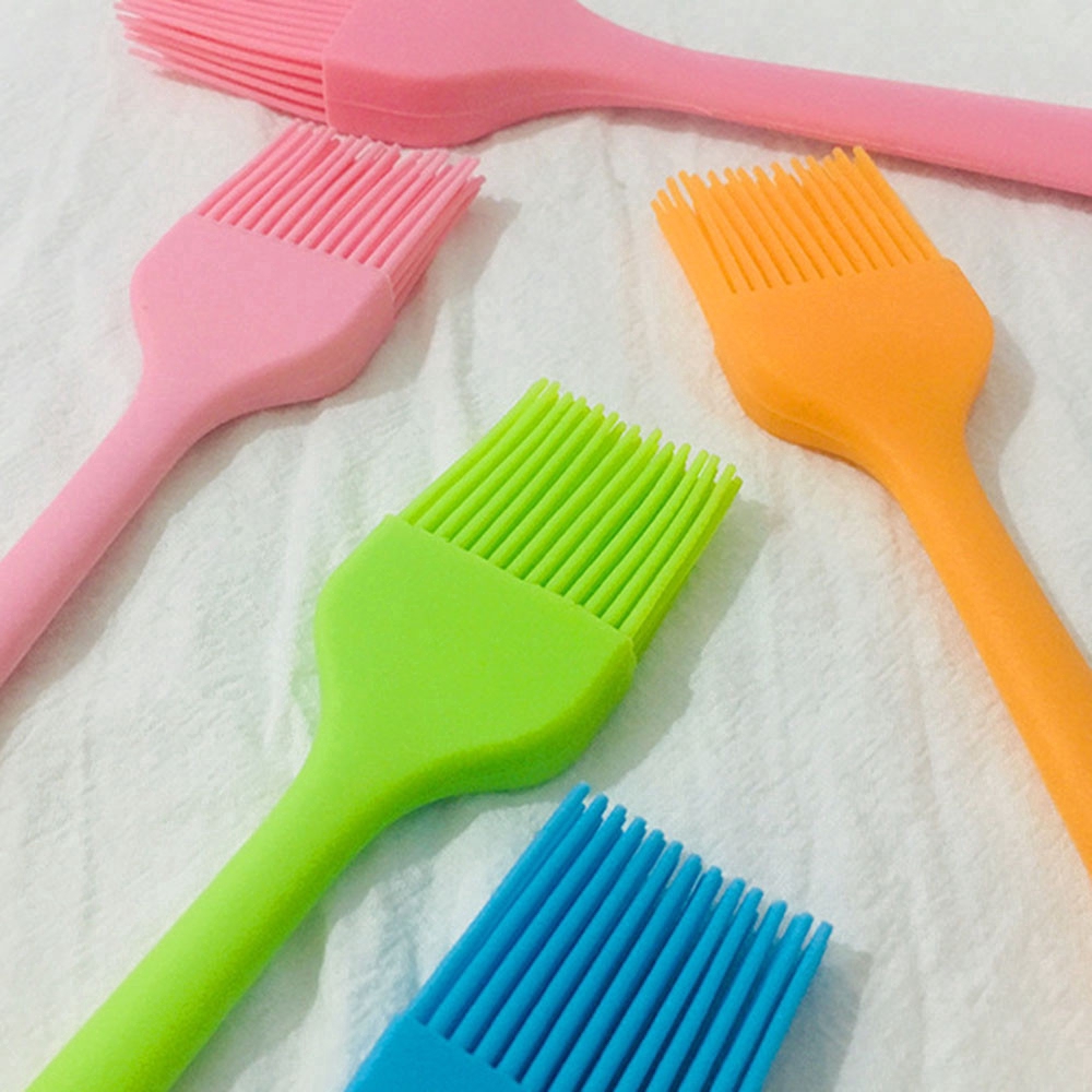 Cọ bằng silicon nhiều màu sắc tuỳ chọn để phết kem dầu tiện dụng