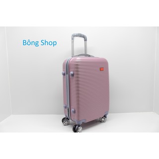 Vali nhựa Bông Shop T97 Size 20- Size 24 ( Hồng ) - SC1231001