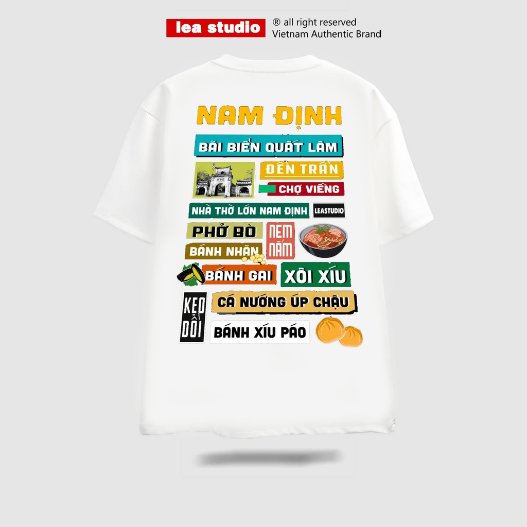 Áo Thun Nam Định Unisex Basic Tee phông trơn nam nữ