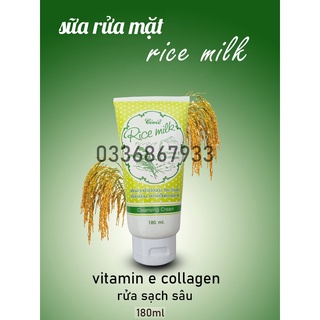Sữa rửa mặt gạo Civic Rice milk Thái Lan 180ml